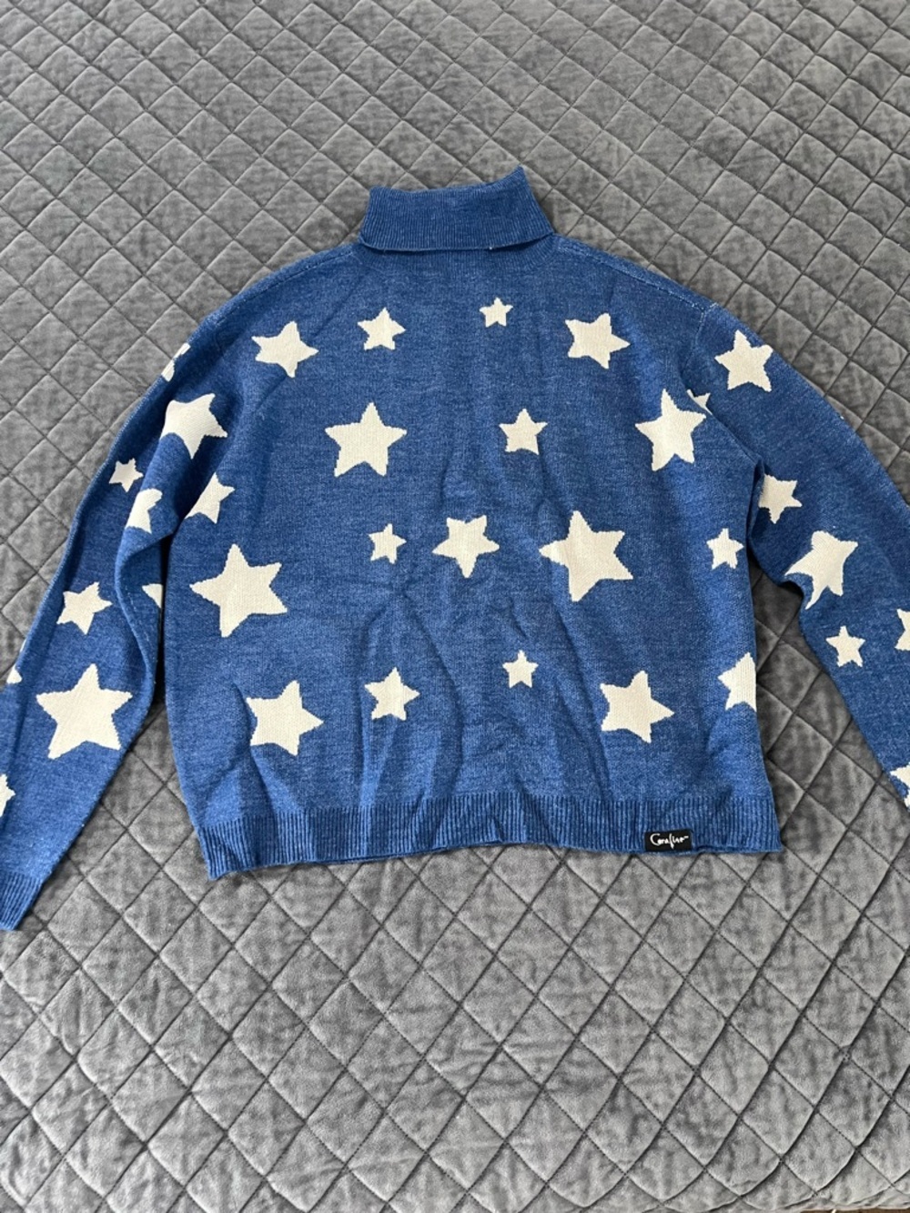 Coraline Laika Star Turtleneck Sweater Cosplay Small Oversized Top Knit Rare C4